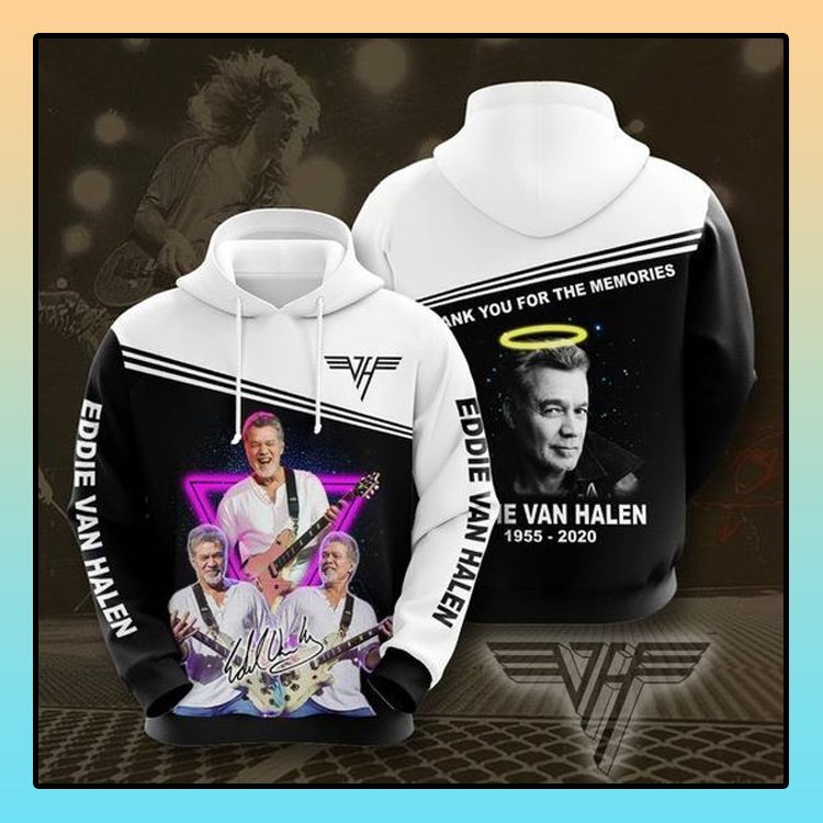 Eddie Van Halen All over print 3d hoodie1
