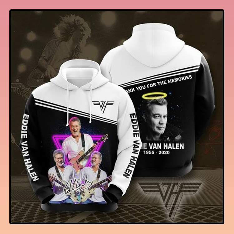 Eddie Van Halen All over print 3d hoodie2