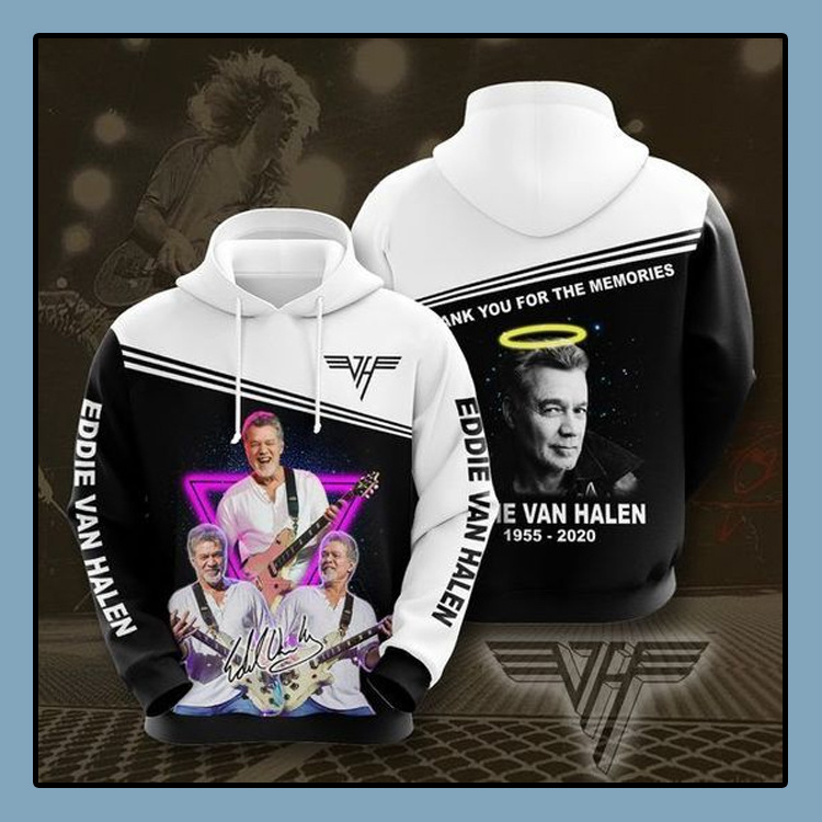 Eddie Van Halen All over print 3d hoodie4