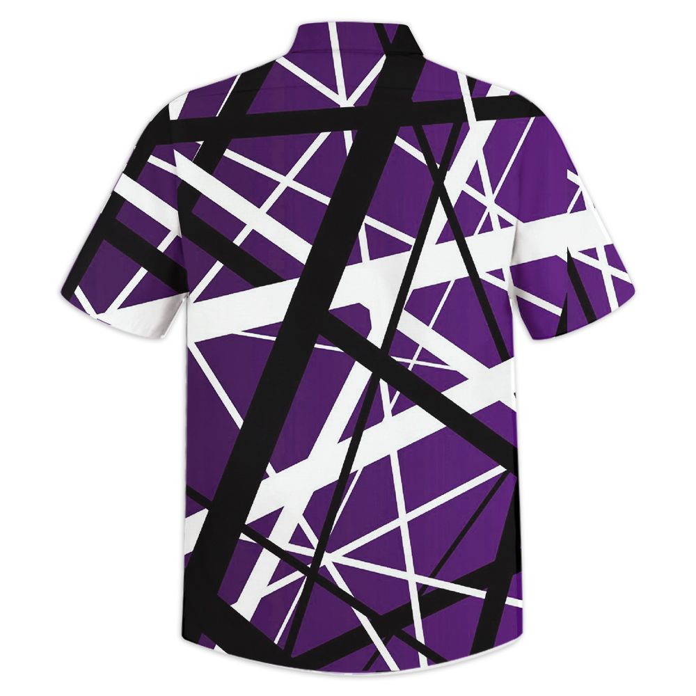 Edie Van Halen purple hawaiian shirt - Picture 2