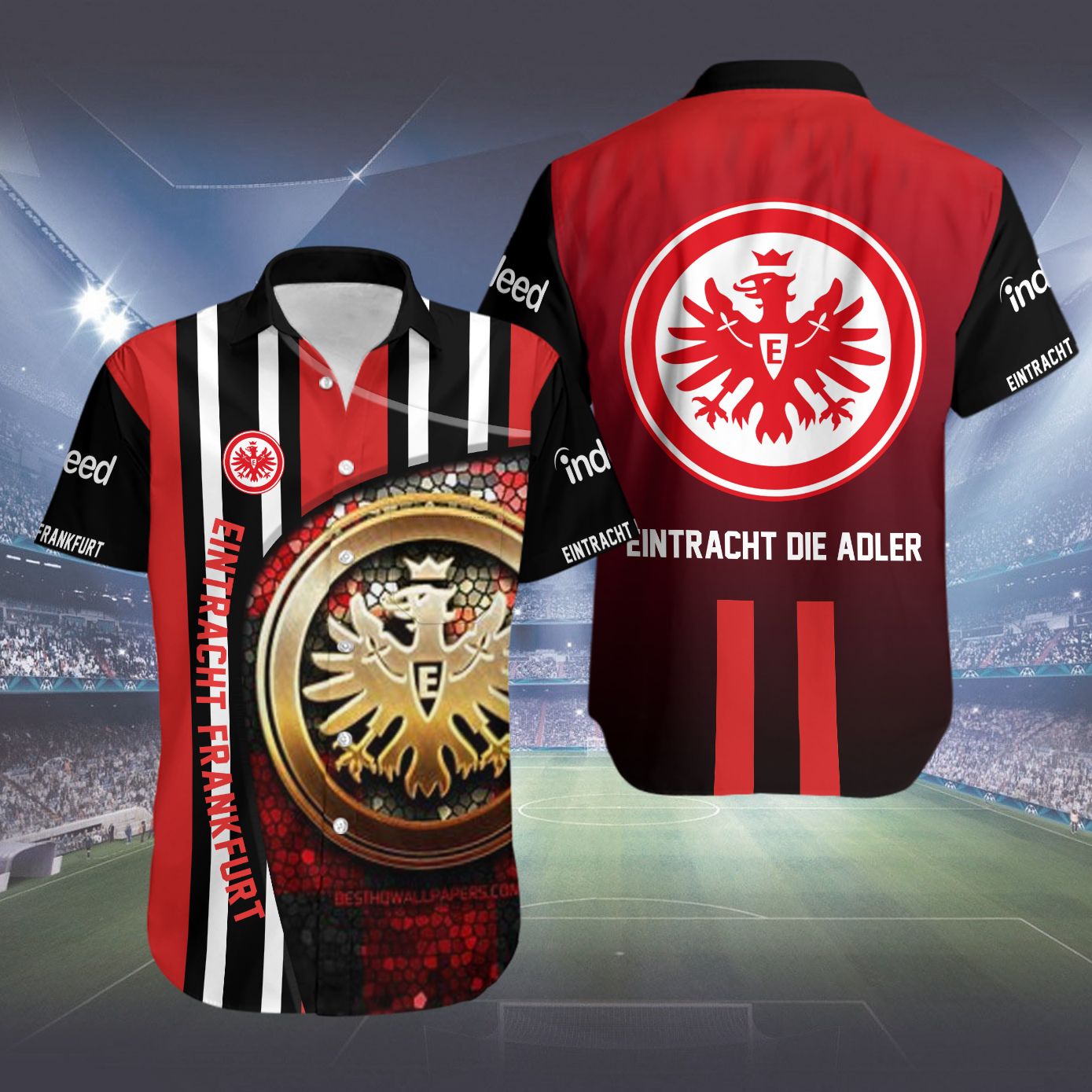 Eintracht Frankfurt Hawaiian shirt