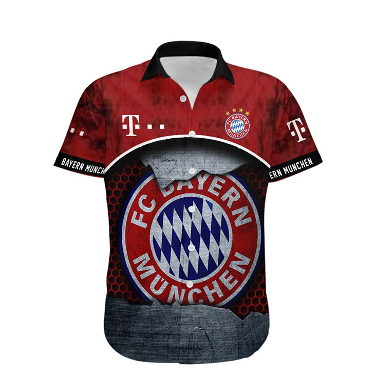 FC Bayern Munchen Hawaiian Shirt2