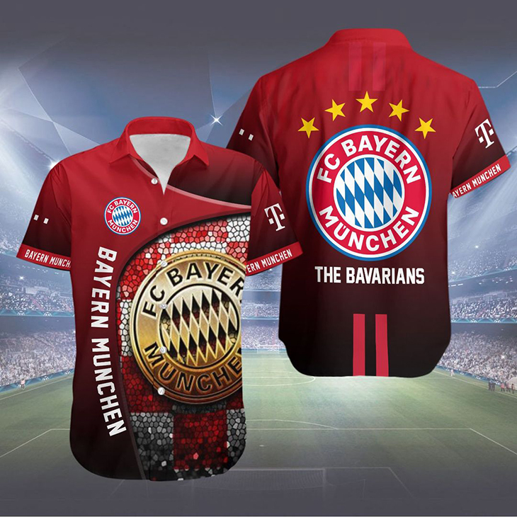 FC Bayern Munchen The Bavarians Hawaiian Shirt