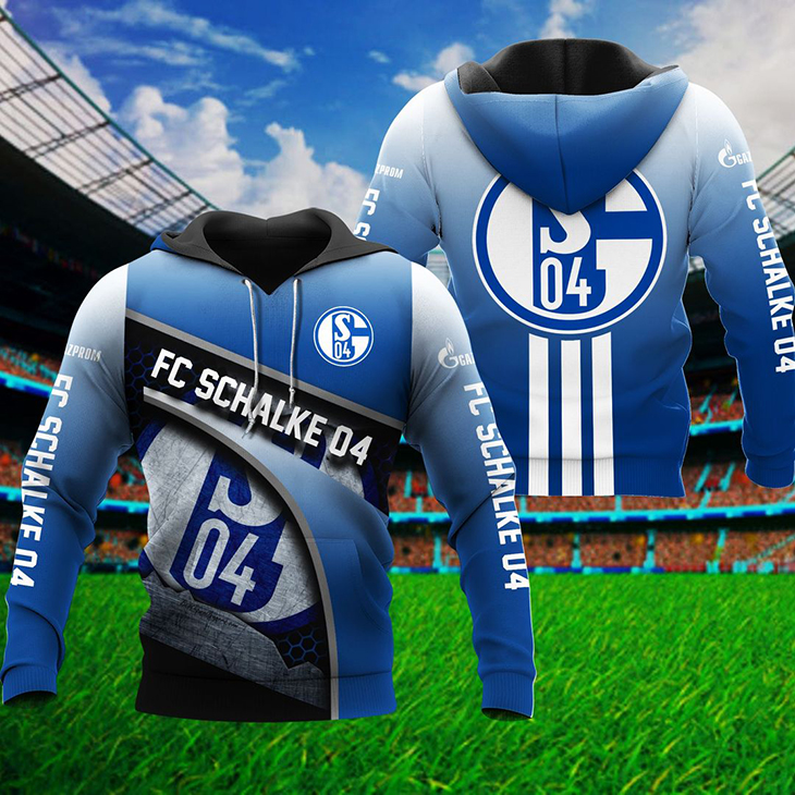 FC Schalke 04 3d all over print Hoodie – LIMITED EDITION
