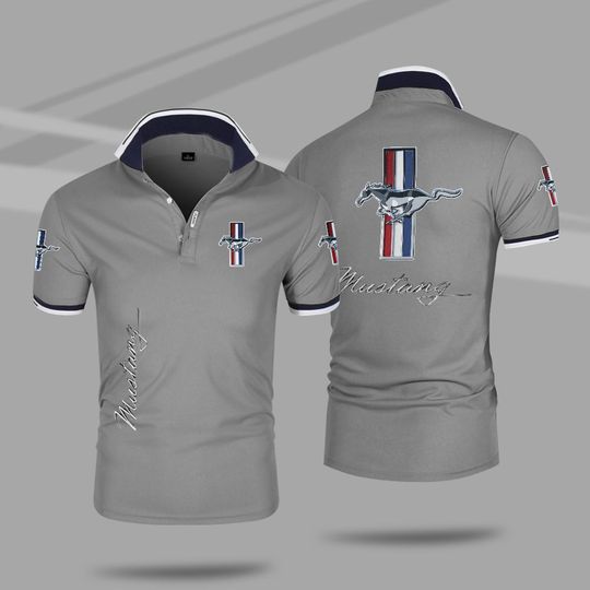 Ford mustang 3d polo shirt 5
