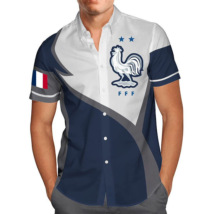 France Football Hawaiian Shirt