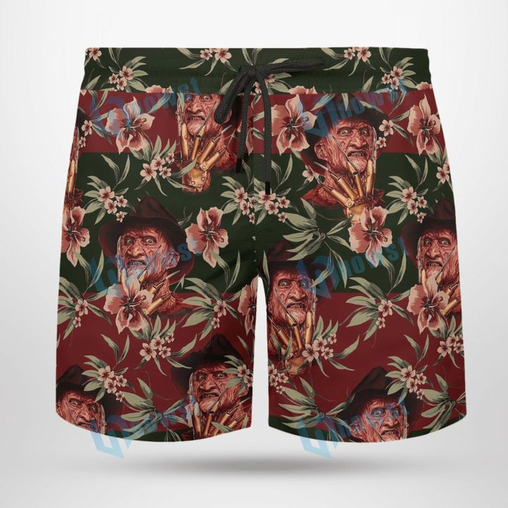 Freddy Krueger Hawaii shirt and short 3