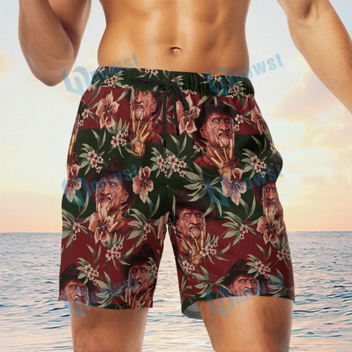 Freddy Krueger Hawaii shirt and short 5