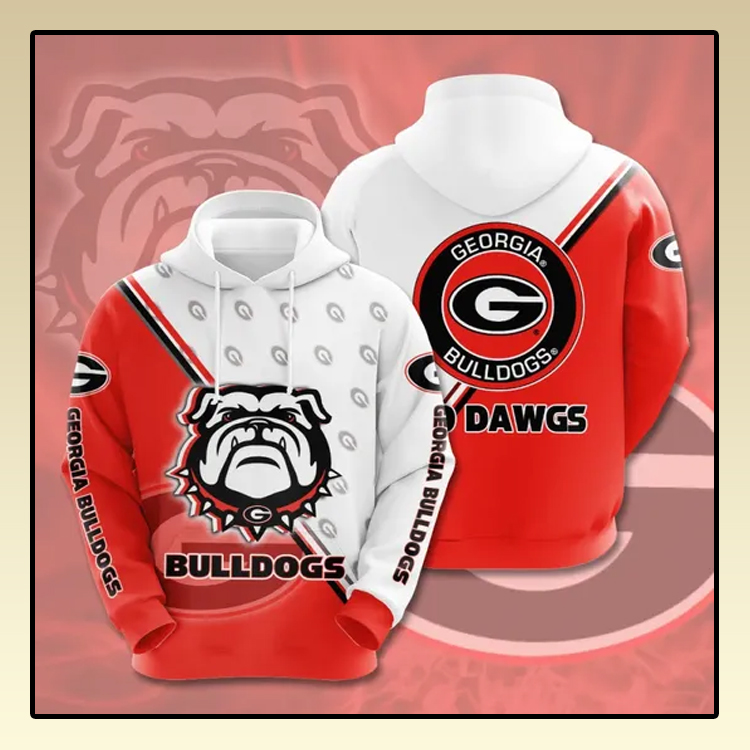 Georgia Bulldogs All over print 3d hoodie2