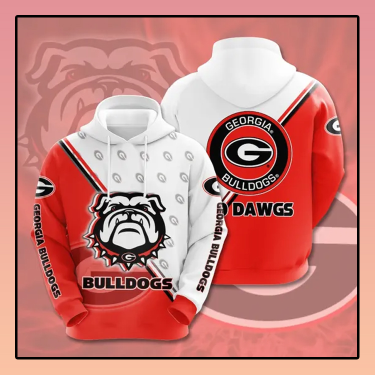 Georgia Bulldogs All over print 3d hoodie4