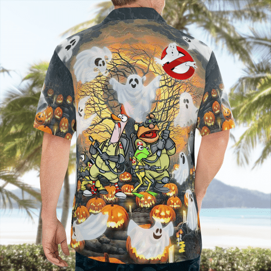 Ghost Muppers Halloween Hawaiian Shirt3