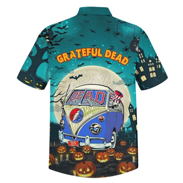 Grateful Dead And Noblesville Company Hawaiian Shirt 2
