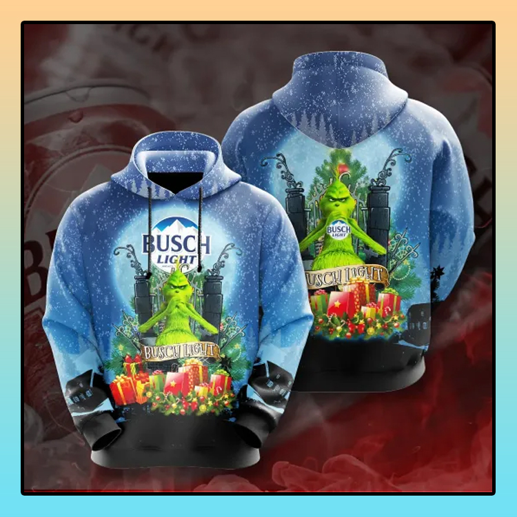 Grinch Busch Light All over print 3d hoodie1