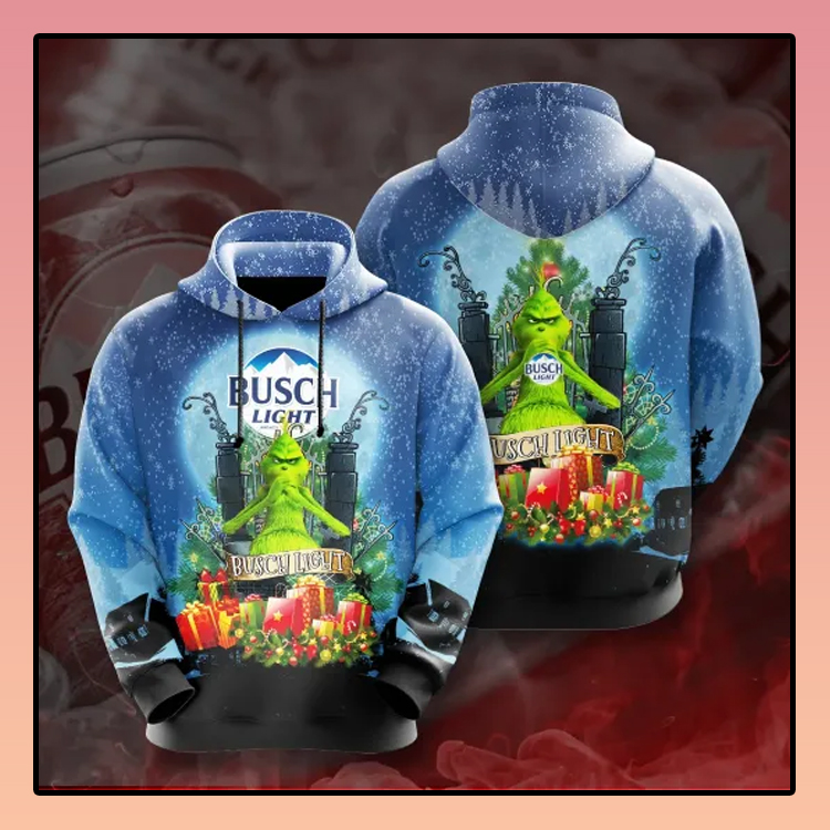 Grinch Busch Light All over print 3d hoodie2