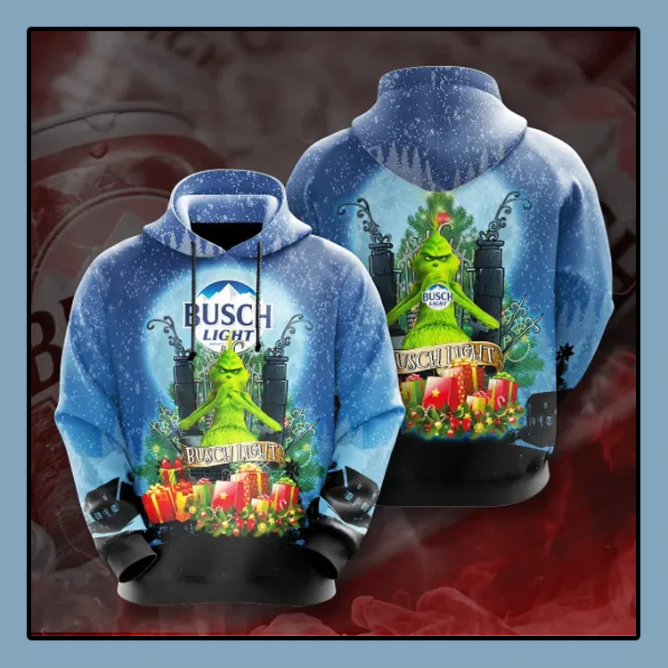 Grinch Busch Light All over print 3d hoodie4
