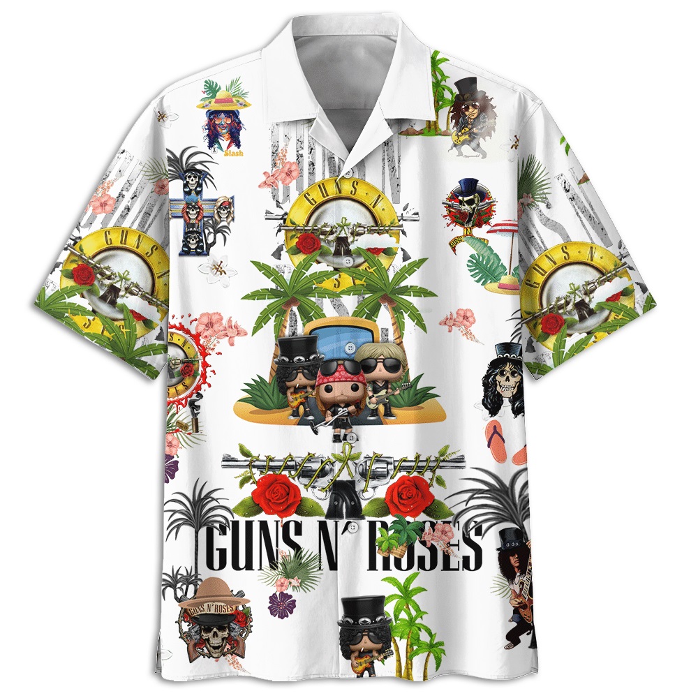 Guns N' Roses hawaiian shirt - Picture 1