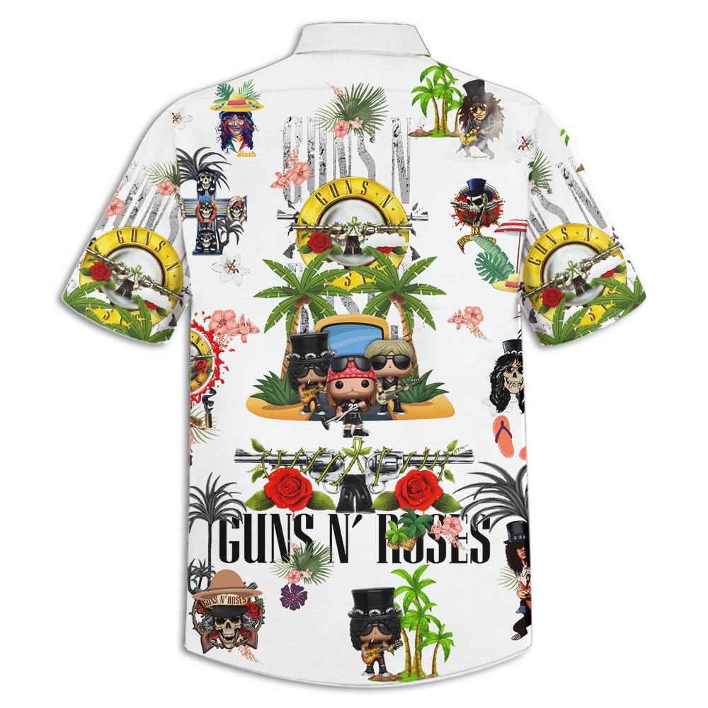 Guns N' Roses hawaiian shirt - Picture 2