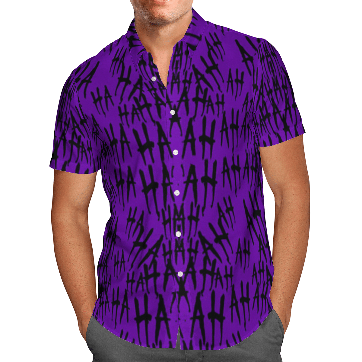 Haha why so serious Hawaiian shirt  – LIMITED EDITION