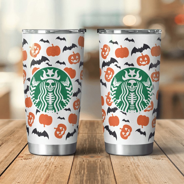 [HOT TREND] Halloween Starbucks Steel Tumbler – Hothot 240821