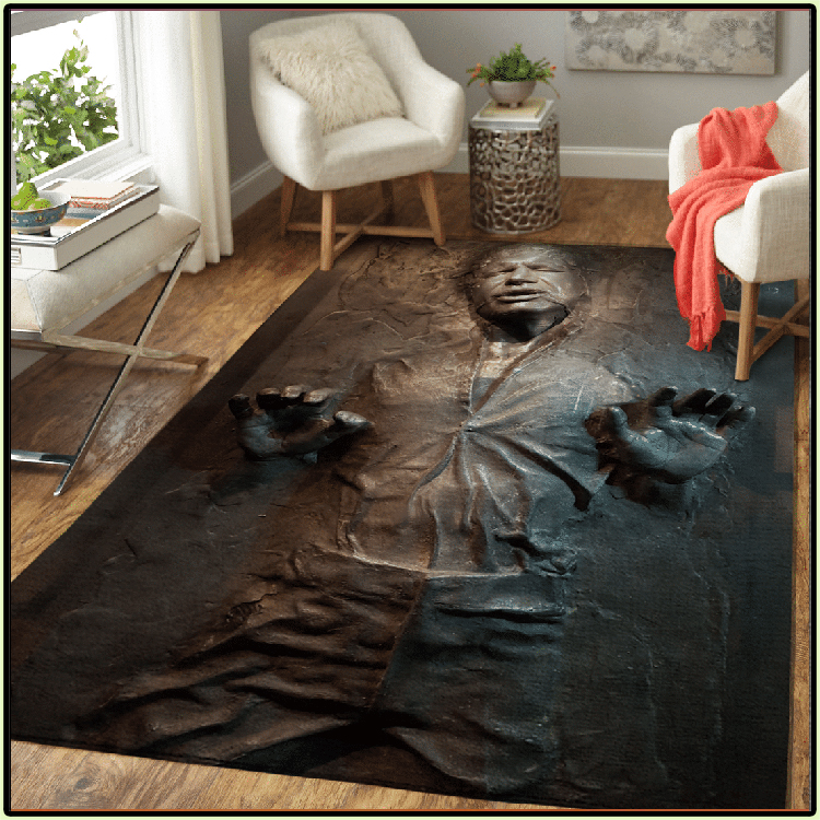 Han solo carbonite star wars rug – LIMITED EDITION