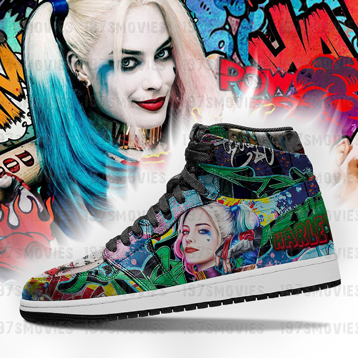 Harley Quinn JD Sneakers Custom Shoes