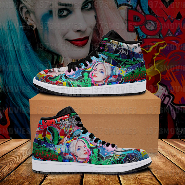 Harley Quinn JD Sneakers Custom Shoes2