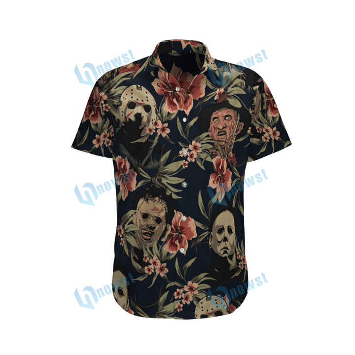 Horror movie Hawaii shirt and short 3