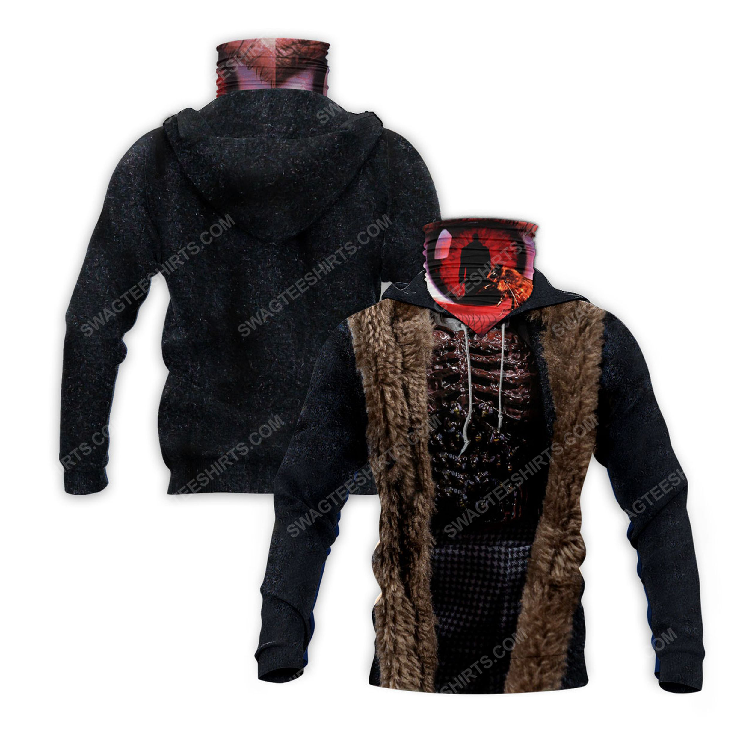[special edition] Horror movie candyman for halloween full print mask hoodie – maria