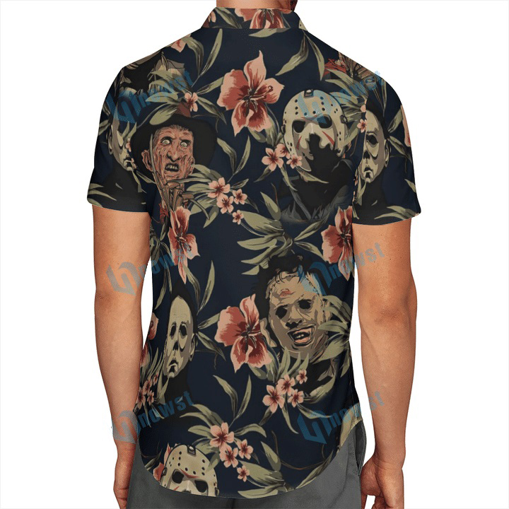 Horror movie hawaiian shirt - Picture 2