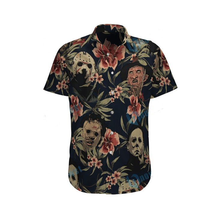 Horror movie hawaiian shirt