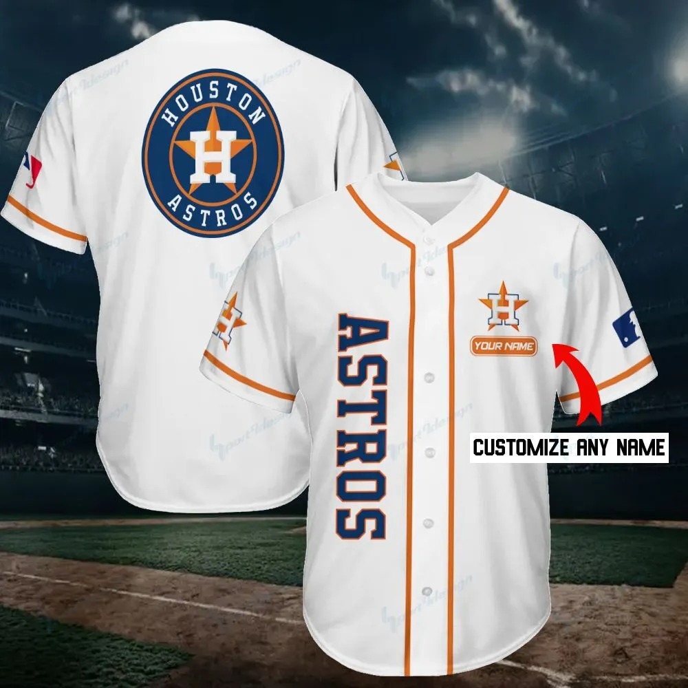 Houston Astros Personalized Baseball Jersey Shirt – Hothot 170821