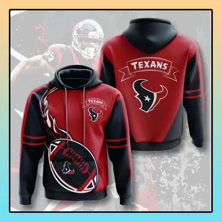 Houston Texans All over print 3d hoodie1