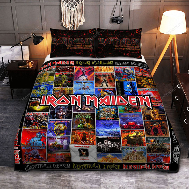 Eddie Iron Maiden Quilt Bedding Set – LIMITED EDITION