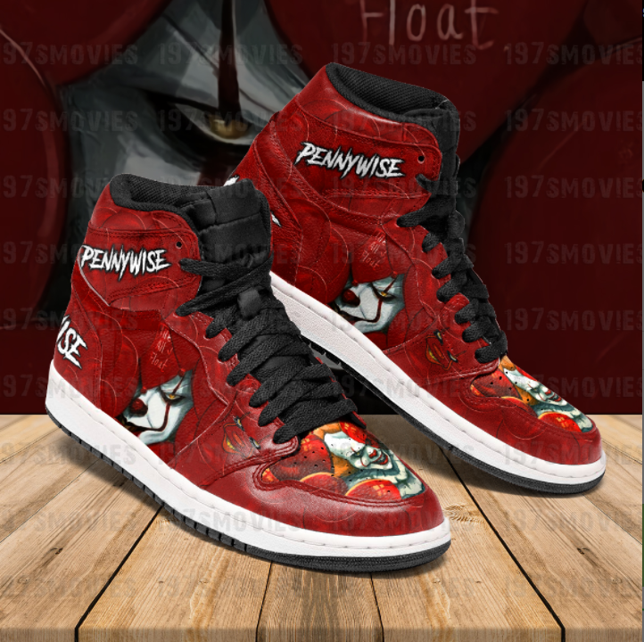 IT pennywise air Jordan high top sneaker shoes