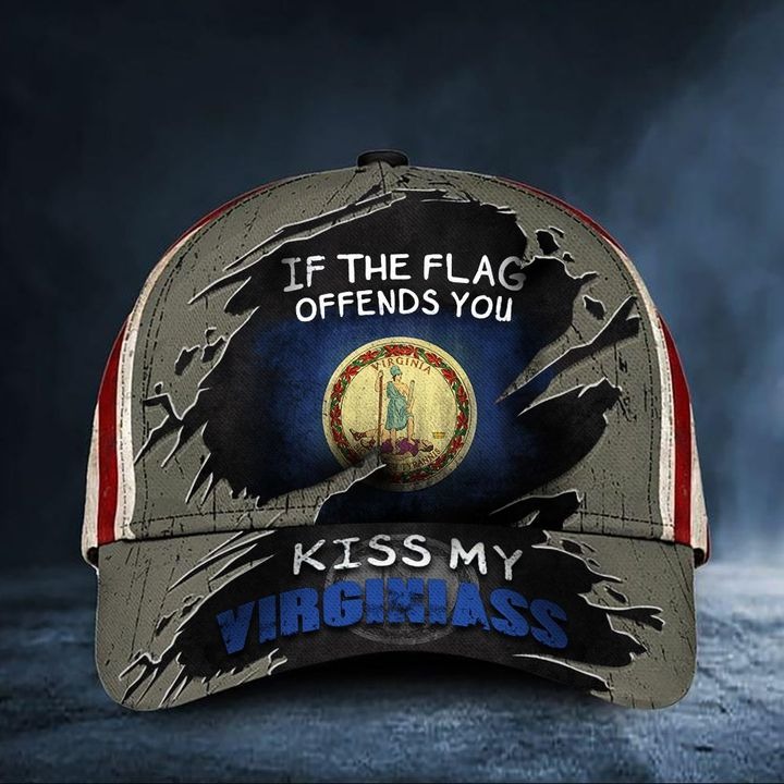 If The Flag Offends You Kiss My Virginiass Cap USA Flag Hat – Hothot 130821