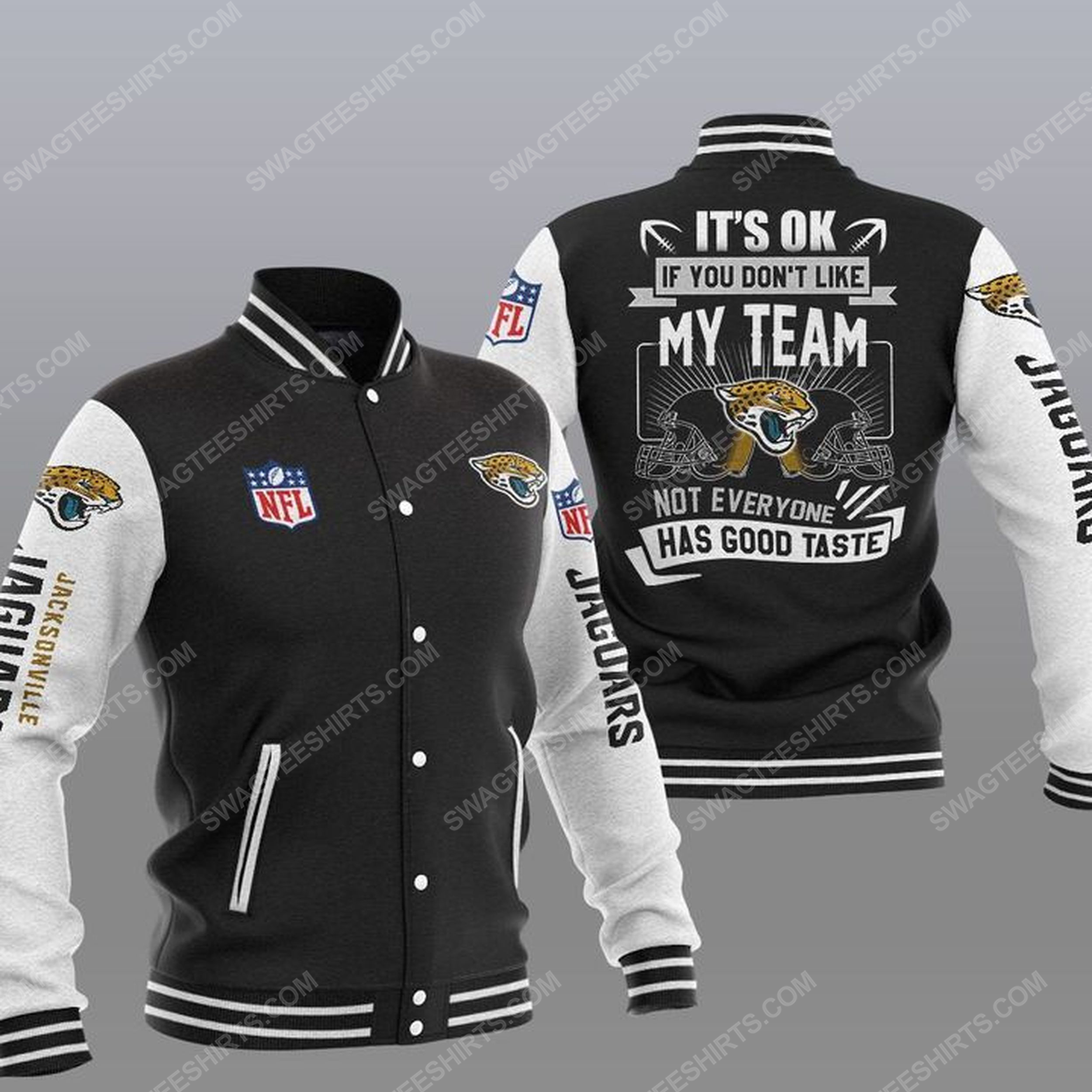 [special edition] It’s ok if you don’t like my team jacksonville jaguars all over print baseball jacket – maria