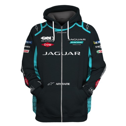 Jaguar F1 racing custom name hoodie1