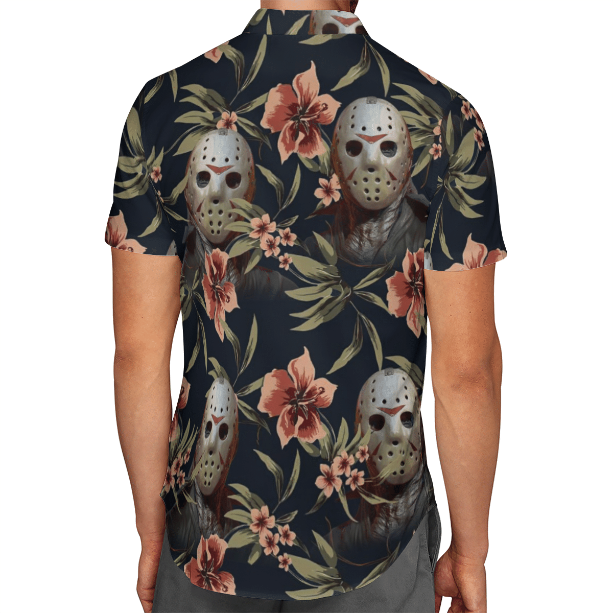 Jason Voorhees Hawaii shirt and short 2
