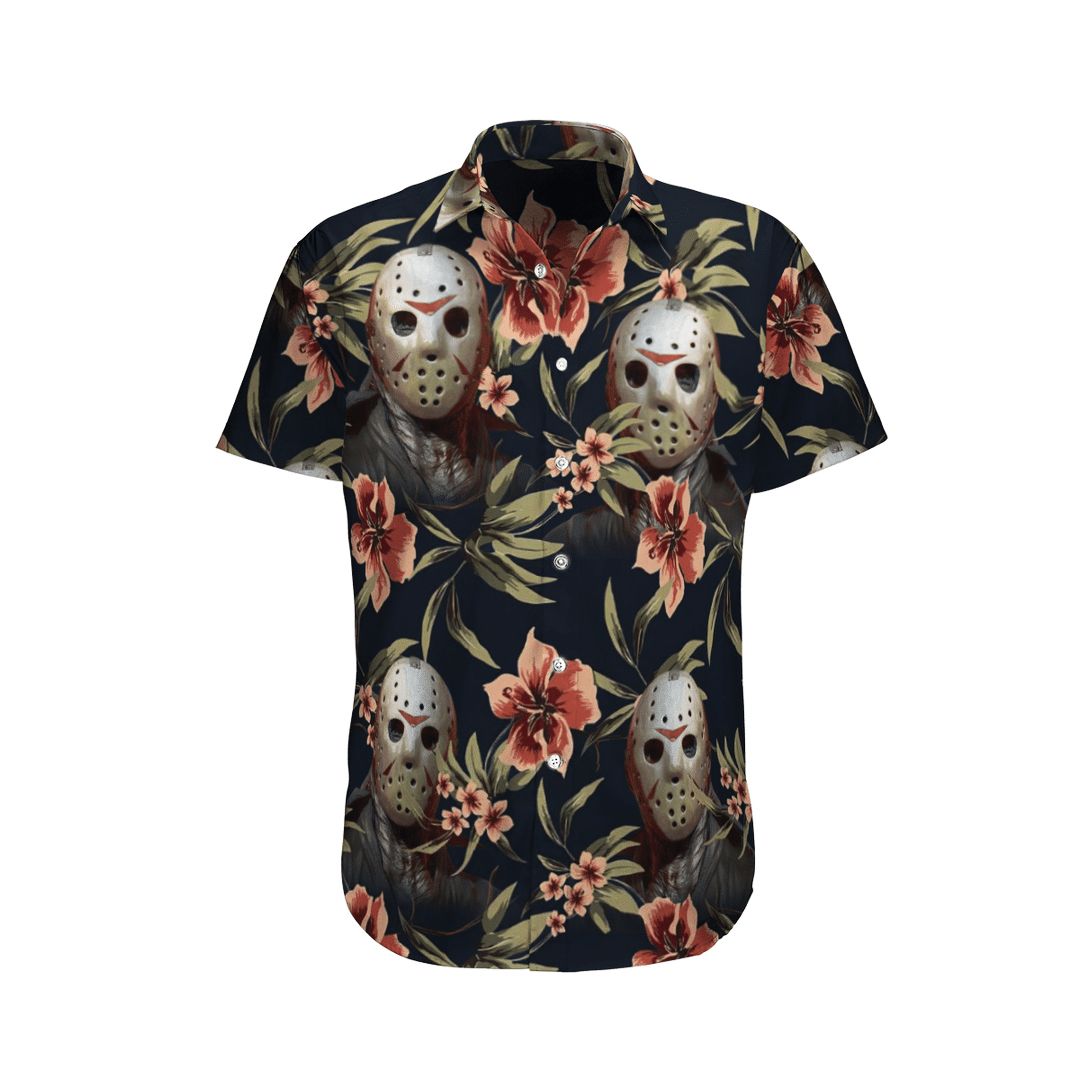 Jason Voorhees Hawaii shirt and short