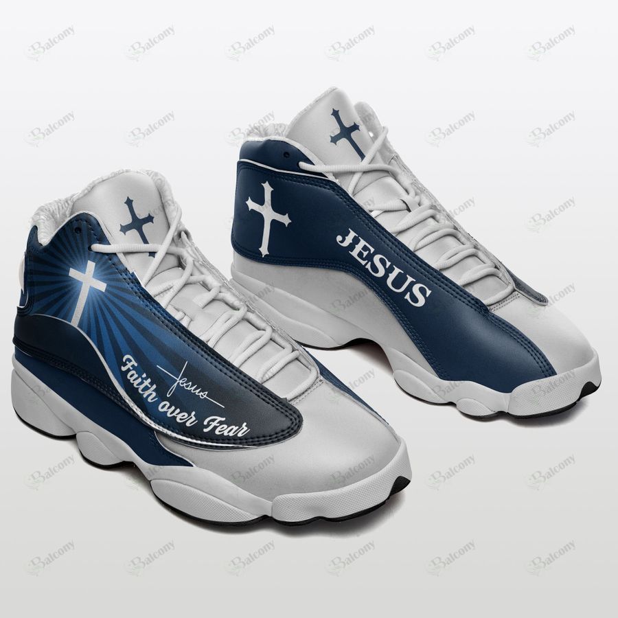 Jesus faith over fear air jordan 13 shoes sneaker 1
