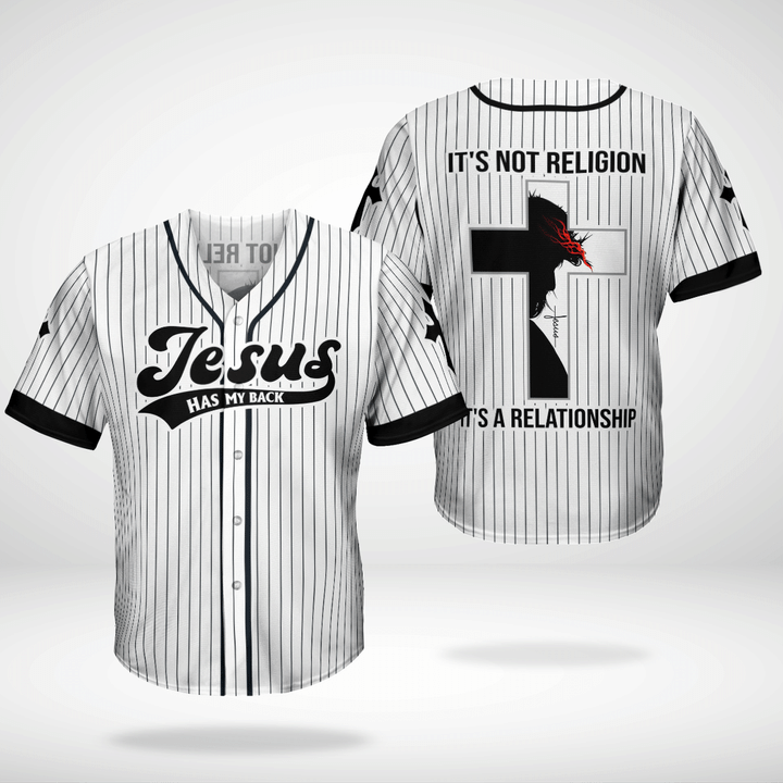 Jesus has my back baseball jersey – Teasearch3d 190821