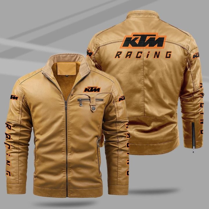 KTM Fleece Leather Jacket 1