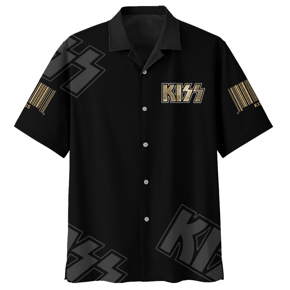 Kiss Comes on strong tells me what I got to do hawaiian shirt - Picture 1