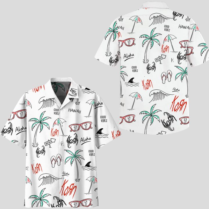 KoЯn hawaiian shirt