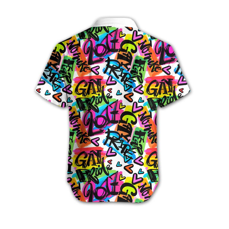 LGBT pride hawaiian shirt3