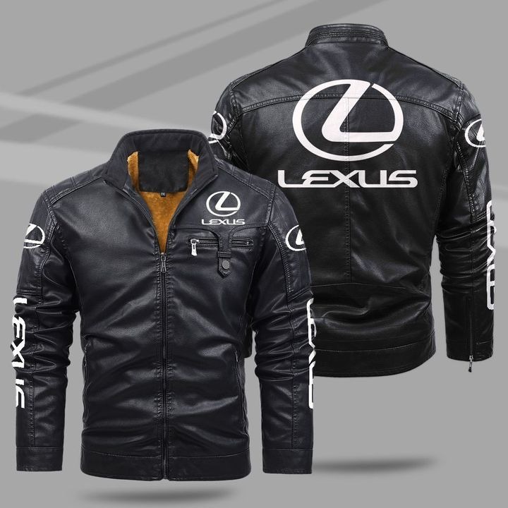 Lexus Fleece Leather Jacket