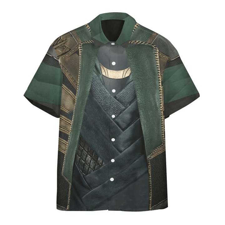 Loki Laufeyson Costume Custom Short Sleeve Shirt 1