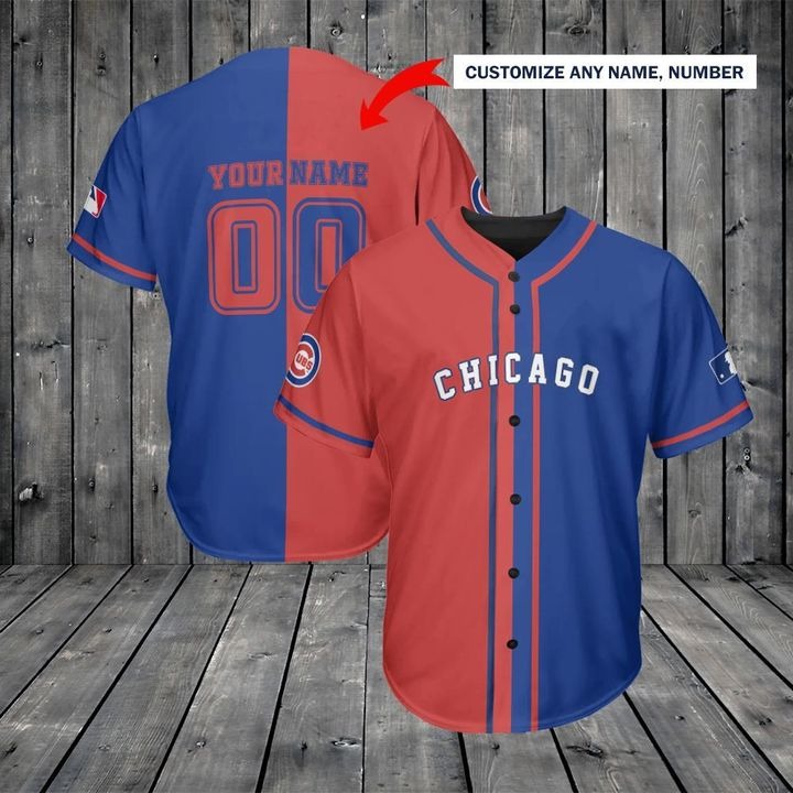 MLB Chicago Cubs Personalized Baseball Jersey Shirt For Fan
