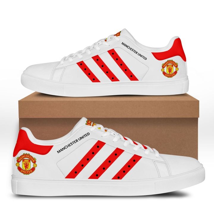 Manchester United Stan Smith Shoes White Version 3