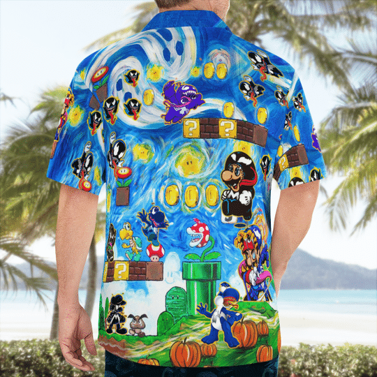 Mario Venom Hawaiian Shirt3